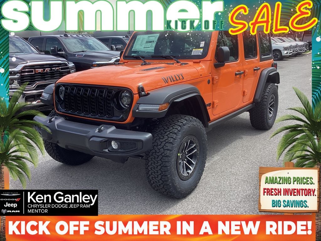 2026 Jeep Wrangler WRANGLER 4-DOOR WILLYS