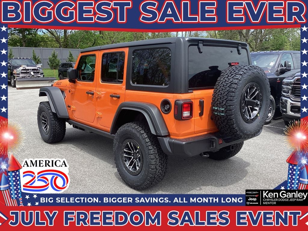 2026 Jeep Wrangler WRANGLER 4-DOOR WILLYS