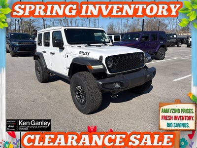 2026 Jeep Wrangler WRANGLER 4-DOOR WILLYS