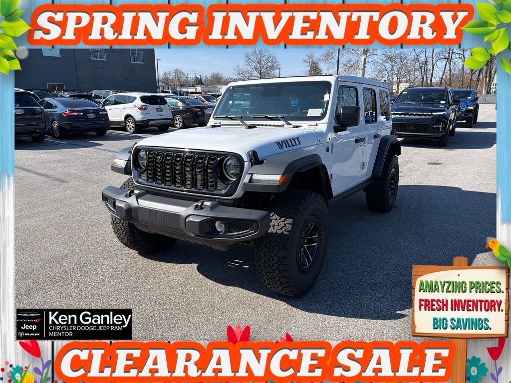 2026 Jeep Wrangler WRANGLER 4-DOOR WILLYS