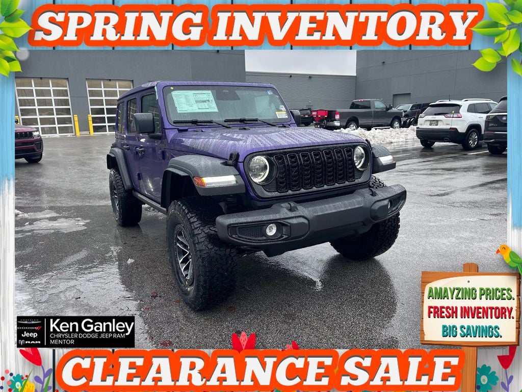 2026 Jeep Wrangler WRANGLER 4-DOOR WILLYS