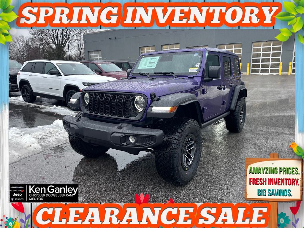 2026 Jeep Wrangler WRANGLER 4-DOOR WILLYS