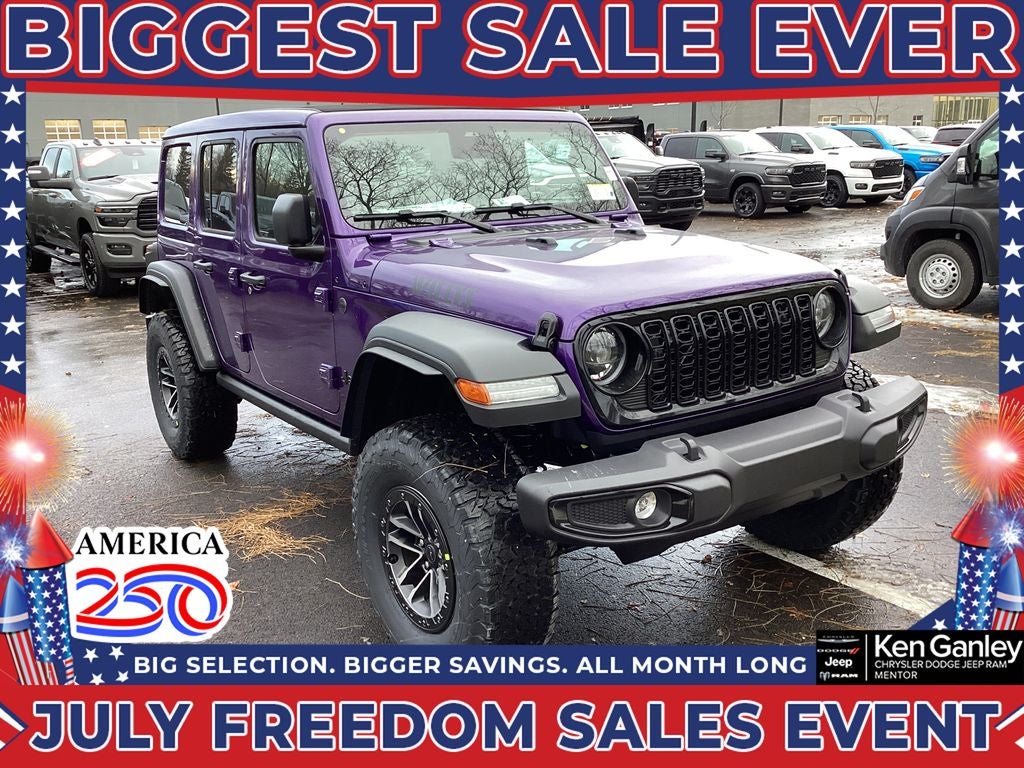 2026 Jeep Wrangler WRANGLER 4-DOOR WILLYS