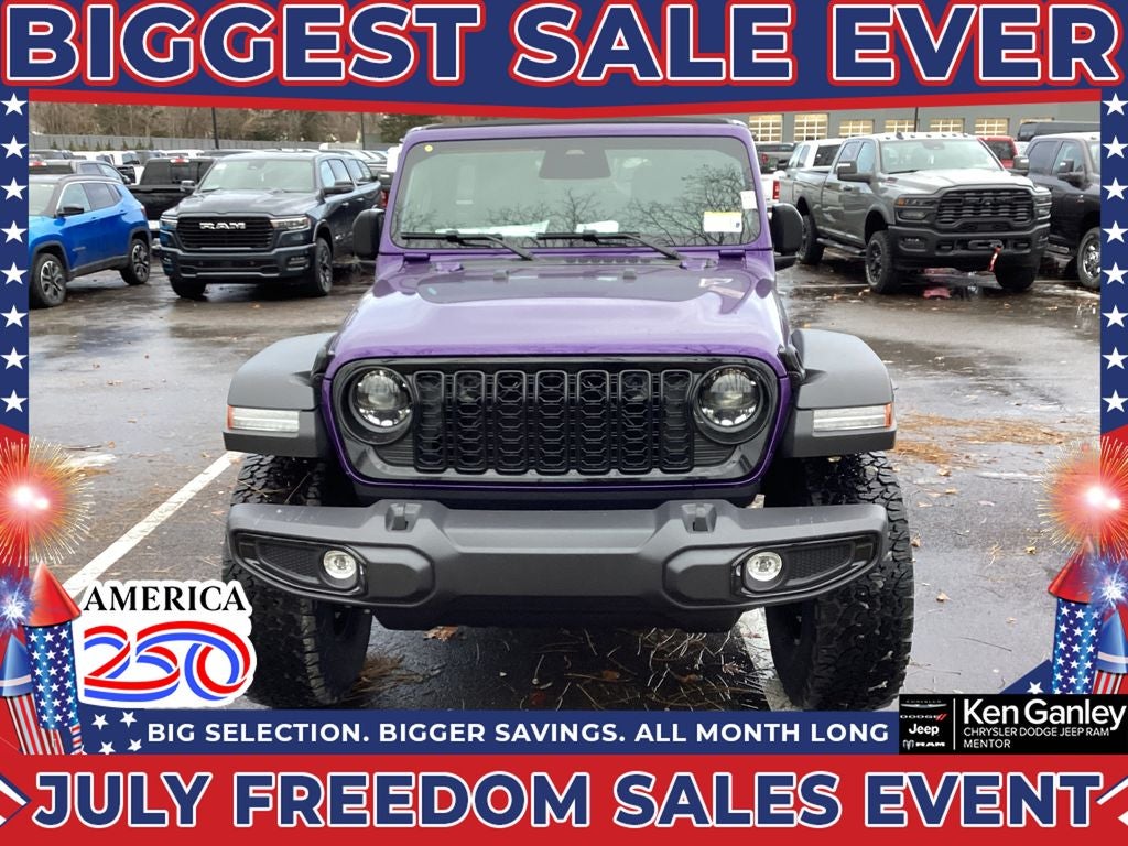 2026 Jeep Wrangler WRANGLER 4-DOOR WILLYS