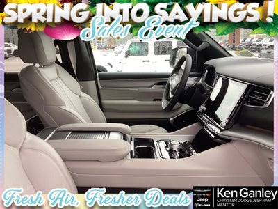 2026 Jeep Grand Wagoneer GRAND WAGONEER LIMITED RESERVE 4X4