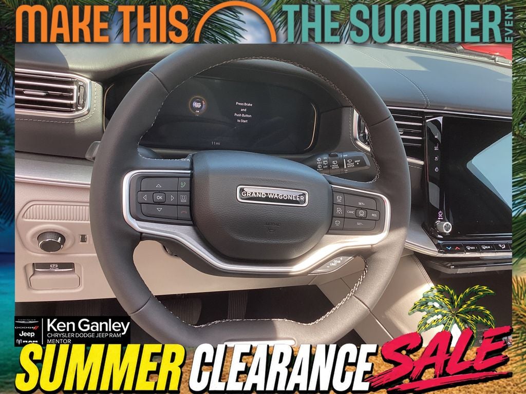 2026 Jeep Grand Wagoneer GRAND WAGONEER LIMITED RESERVE 4X4