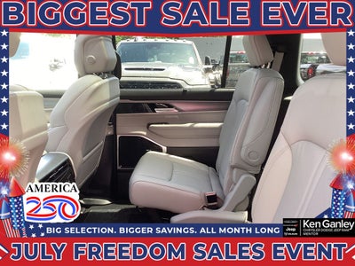 2026 Jeep Grand Wagoneer GRAND WAGONEER LIMITED RESERVE 4X4