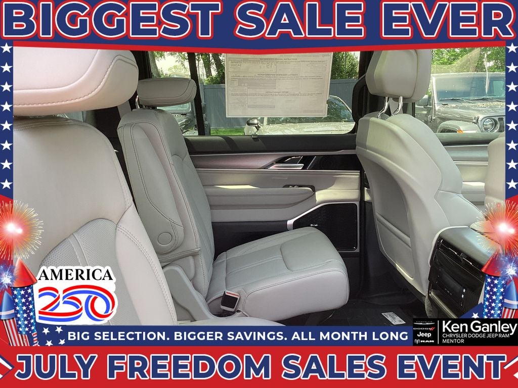 2026 Jeep Grand Wagoneer GRAND WAGONEER LIMITED RESERVE 4X4