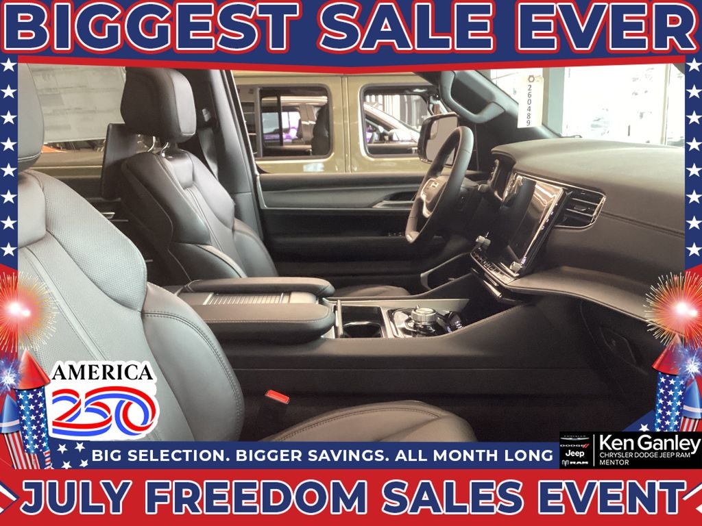 2026 Jeep Grand Wagoneer GRAND WAGONEER LIMITED ALTITUDE 4X4