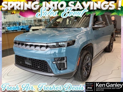 2026 Jeep Grand Wagoneer GRAND WAGONEER LIMITED ALTITUDE 4X4