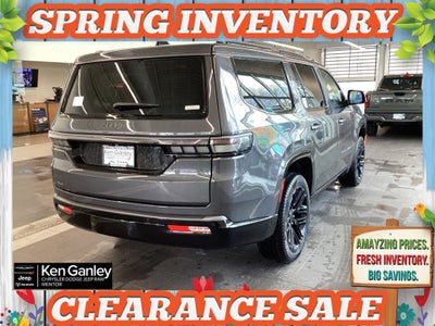 2026 Jeep Grand Wagoneer GRAND WAGONEER LIMITED RESERVE 4X4