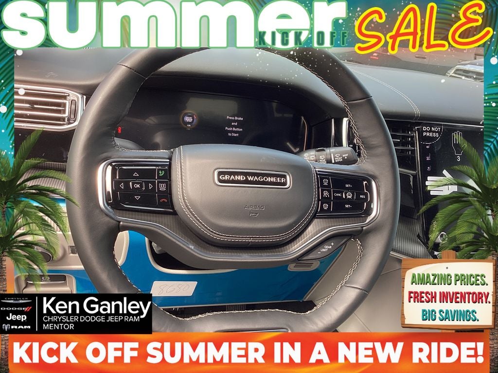 2026 Jeep Grand Wagoneer GRAND WAGONEER SUMMIT OBSIDIAN 4X4