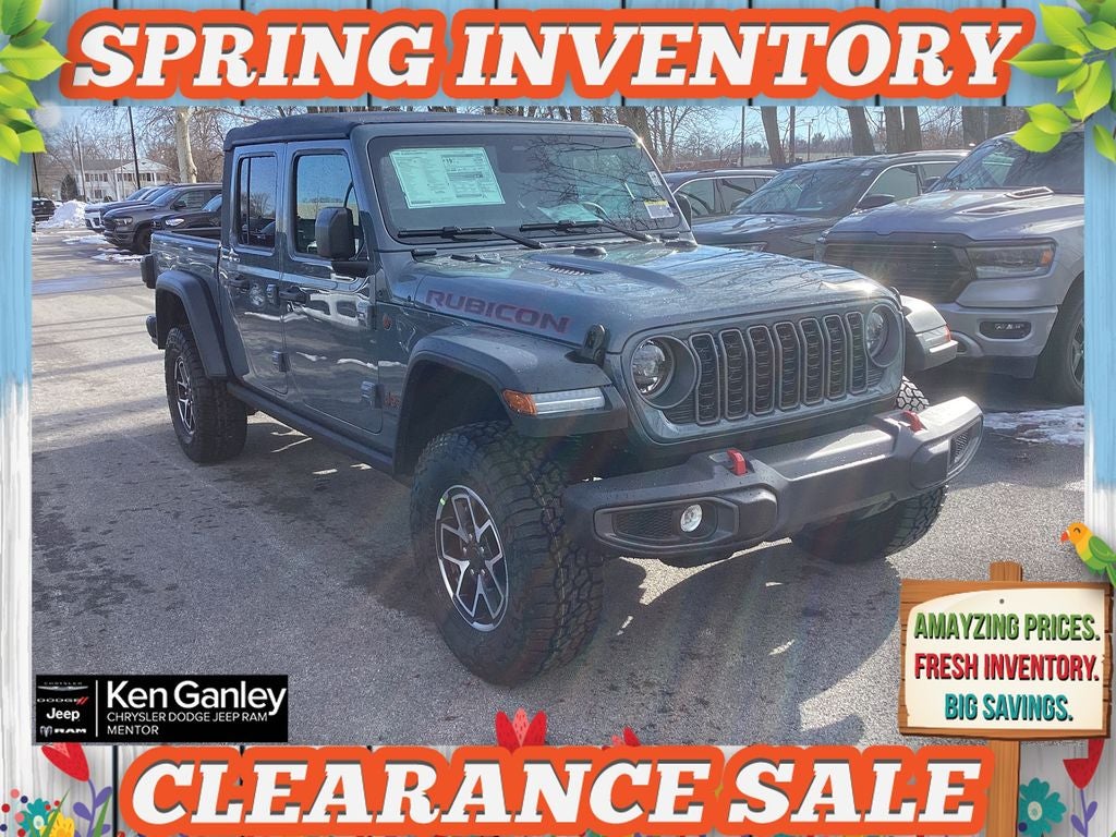 2026 Jeep Gladiator GLADIATOR RUBICON 4X4