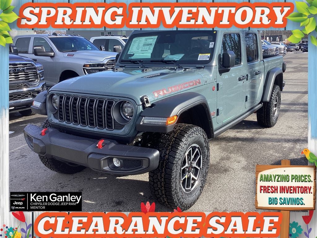 2026 Jeep Gladiator GLADIATOR RUBICON 4X4