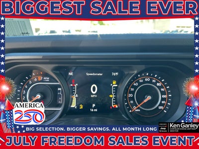 2026 Jeep Gladiator GLADIATOR SHADOW OPS 4X4