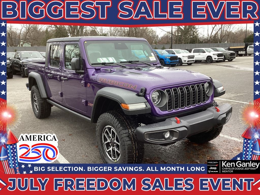 2026 Jeep Gladiator GLADIATOR RUBICON 4X4