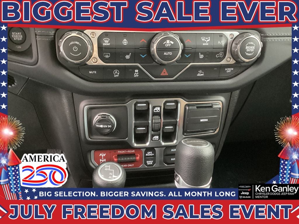 2026 Jeep Gladiator GLADIATOR RUBICON 4X4