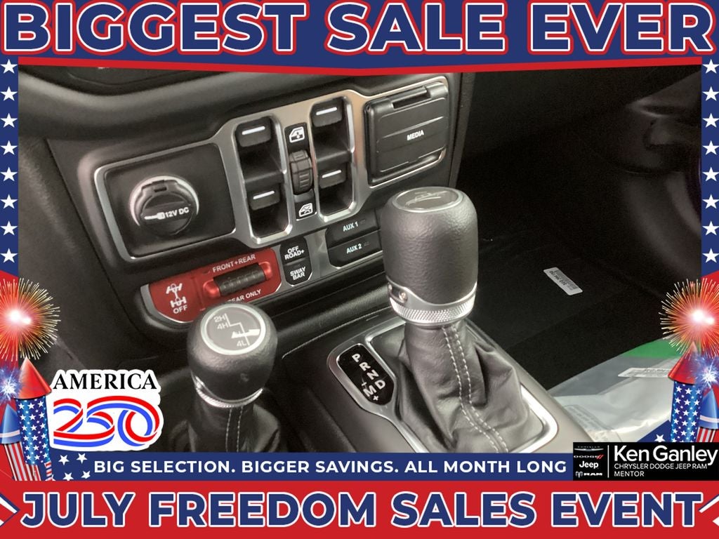 2026 Jeep Gladiator GLADIATOR RUBICON 4X4