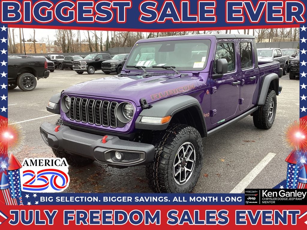 2026 Jeep Gladiator GLADIATOR RUBICON 4X4