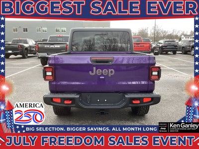 2026 Jeep Gladiator GLADIATOR RUBICON 4X4