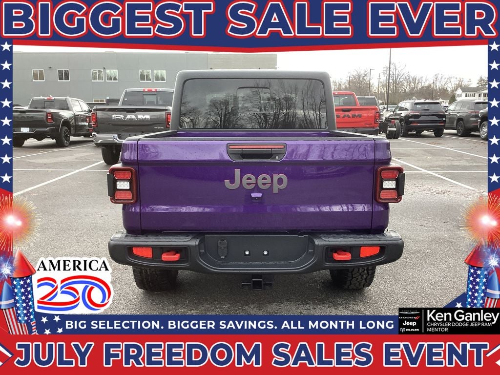 2026 Jeep Gladiator GLADIATOR RUBICON 4X4