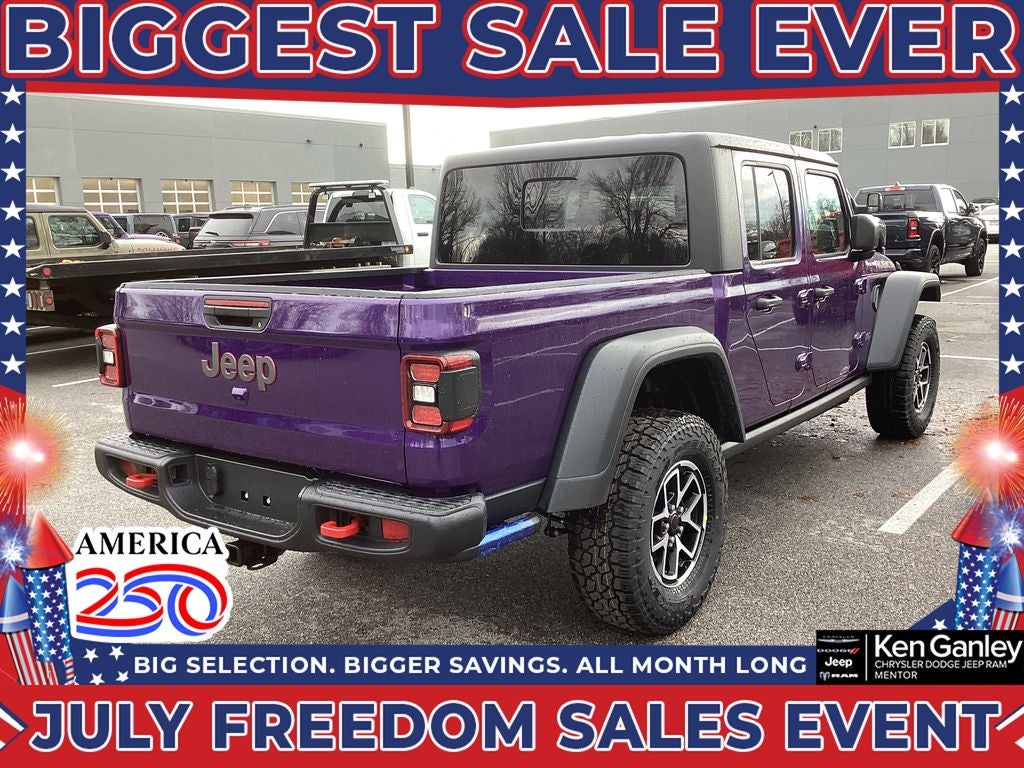 2026 Jeep Gladiator GLADIATOR RUBICON 4X4