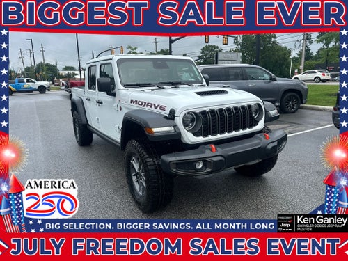 2026 Jeep Gladiator GLADIATOR MOJAVE 4X4