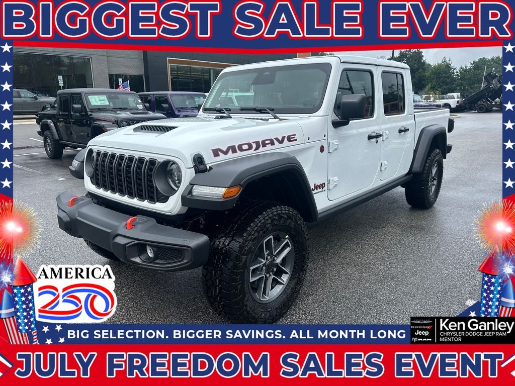 2026 Jeep Gladiator GLADIATOR MOJAVE 4X4