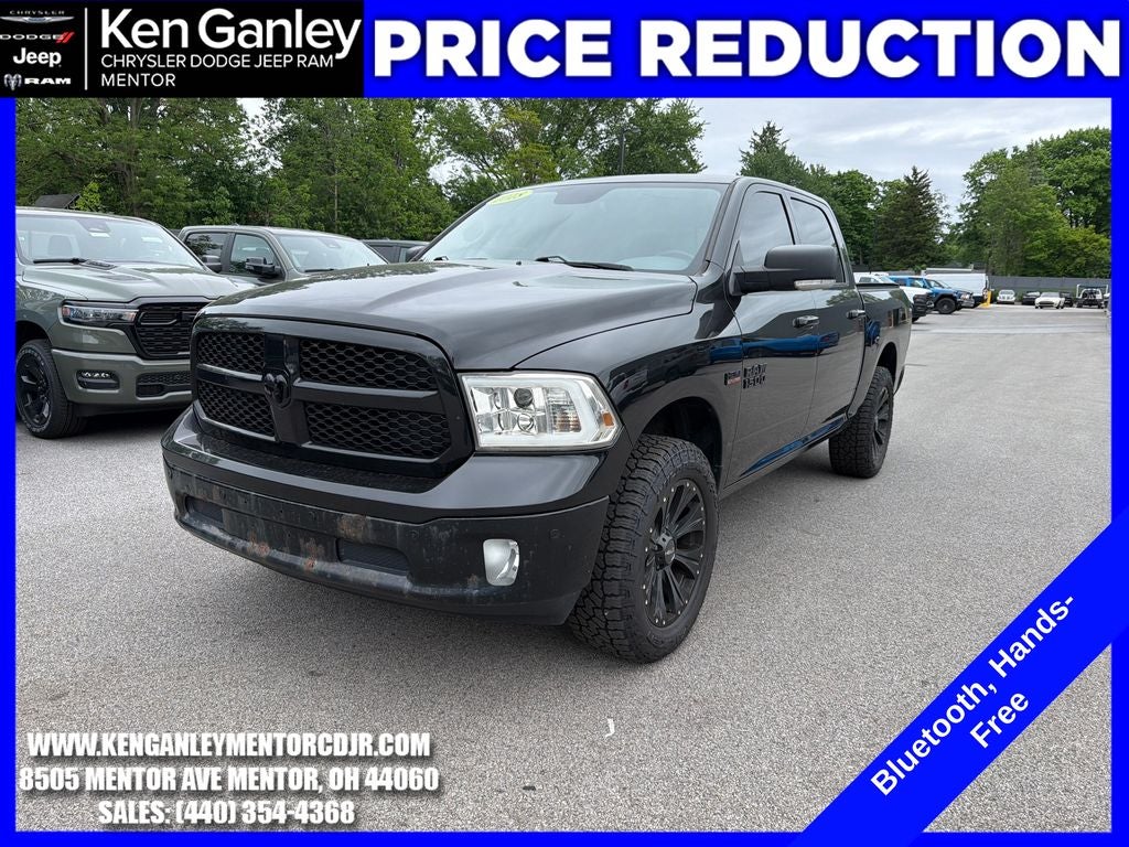 2018 RAM 1500 Big Horn Crew Cab 4x4 5'7' Box