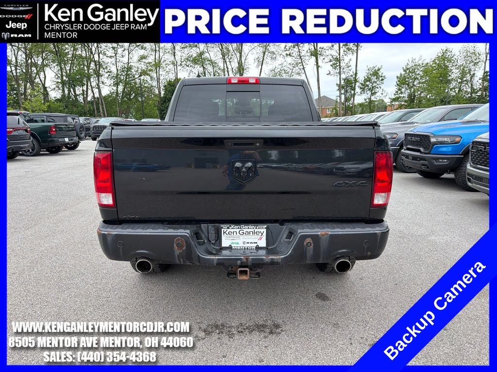 2018 RAM 1500 Big Horn Crew Cab 4x4 5'7' Box
