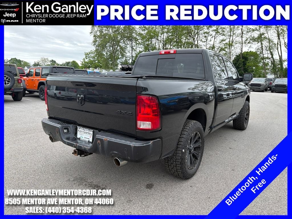 2018 RAM 1500 Big Horn Crew Cab 4x4 5'7' Box