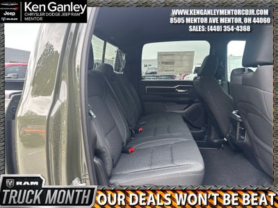 2026 RAM Ram 1500 RAM 1500 BIG HORN CREW CAB 4X4 5'7' BOX