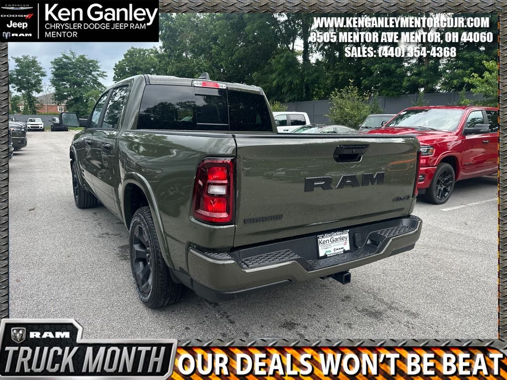 2026 RAM Ram 1500 RAM 1500 BIG HORN CREW CAB 4X4 5'7' BOX