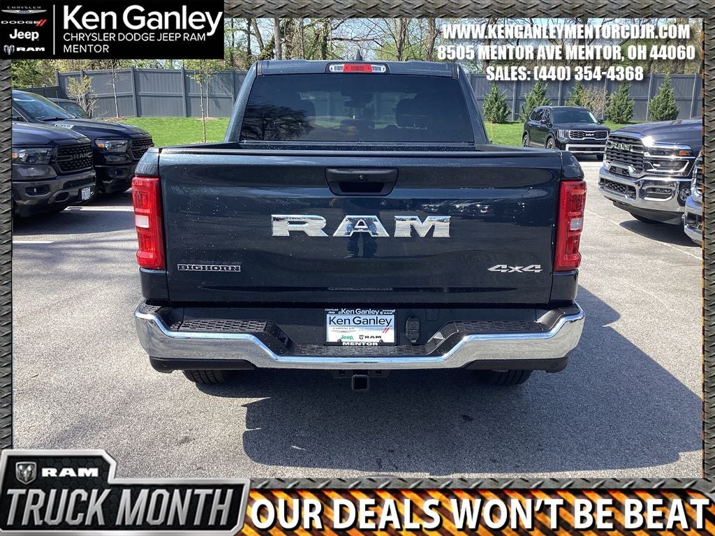 2026 RAM Ram 1500 RAM 1500 BIG HORN CREW CAB 4X4 5'7' BOX