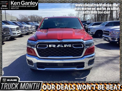 2026 RAM Ram 1500 RAM 1500 BIG HORN CREW CAB 4X4 5'7' BOX