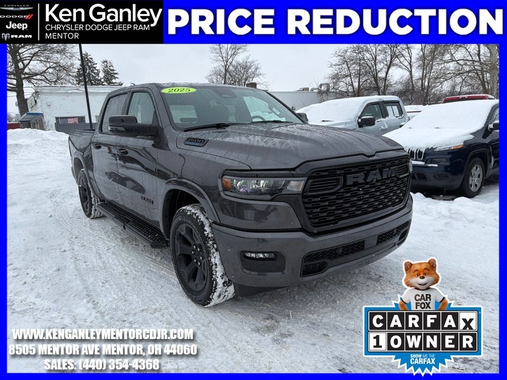 2025 RAM 1500 Big Horn Crew Cab 4x4 5'7' Box