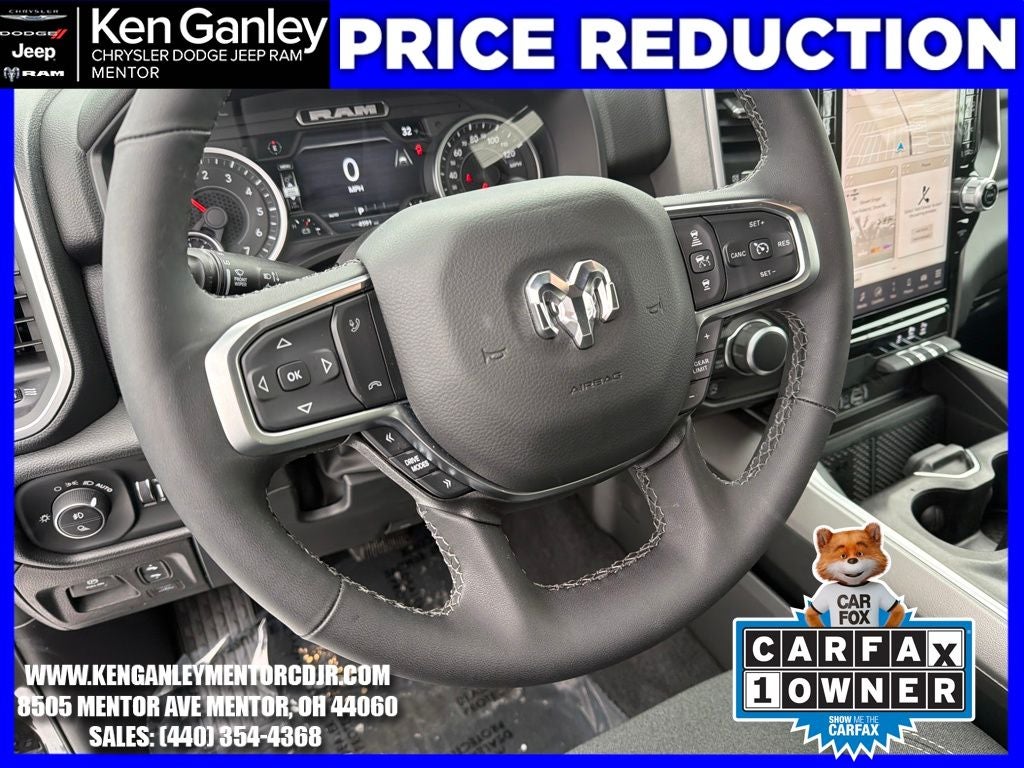 2025 RAM 1500 Big Horn Crew Cab 4x4 5'7' Box