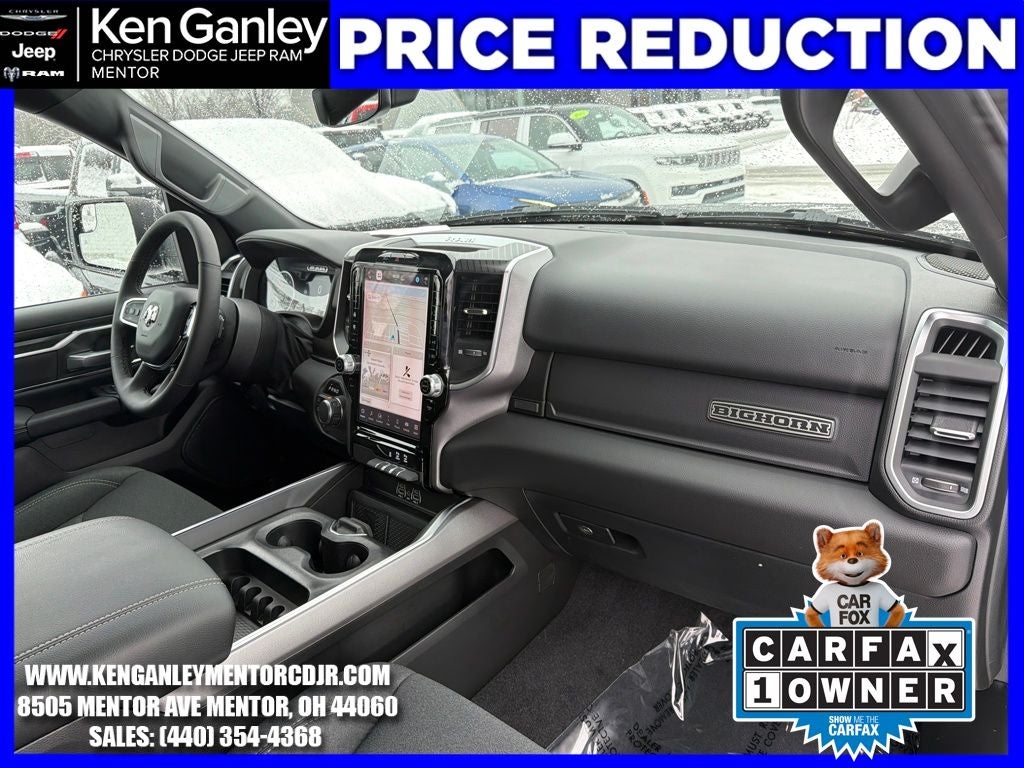 2025 RAM 1500 Big Horn Crew Cab 4x4 5'7' Box