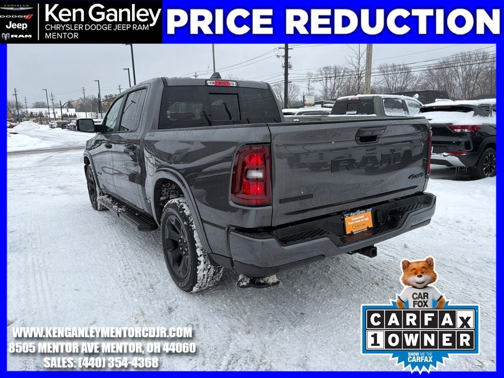 2025 RAM 1500 Big Horn Crew Cab 4x4 5'7' Box