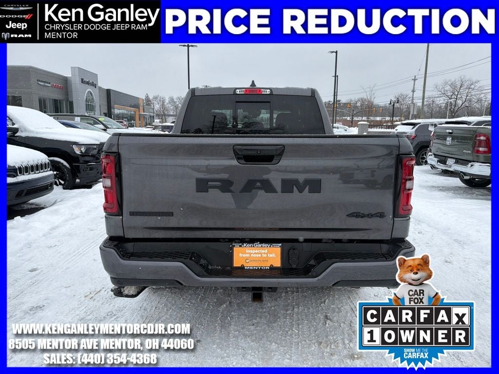 2025 RAM 1500 Big Horn Crew Cab 4x4 5'7' Box