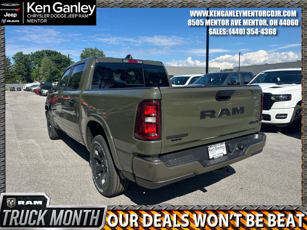 2026 RAM Ram 1500 RAM 1500 BIG HORN CREW CAB 4X4 5'7' BOX