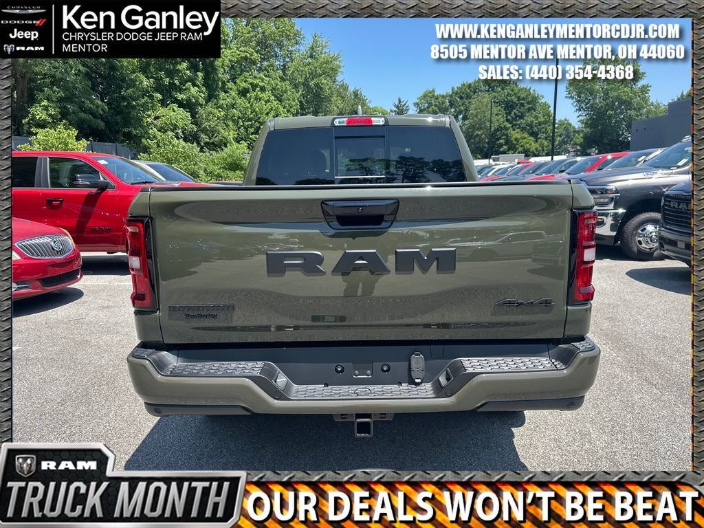 2026 RAM Ram 1500 RAM 1500 BIG HORN CREW CAB 4X4 5'7' BOX