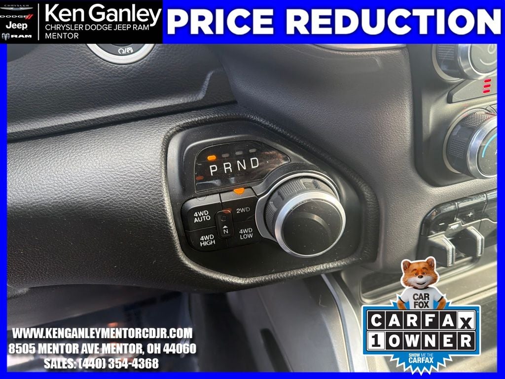 2022 RAM 1500 Big Horn Quad Cab 4x4 6'4' Box