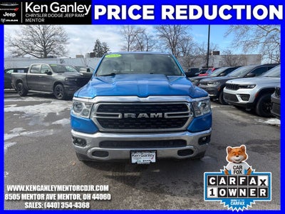 2022 RAM 1500 Big Horn Quad Cab 4x4 6'4' Box