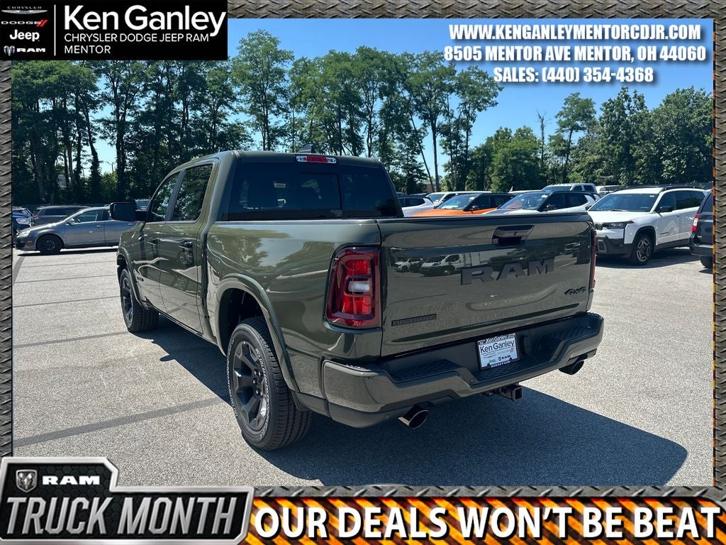 2026 RAM Ram 1500 RAM 1500 BIG HORN CREW CAB 4X4 5'7' BOX