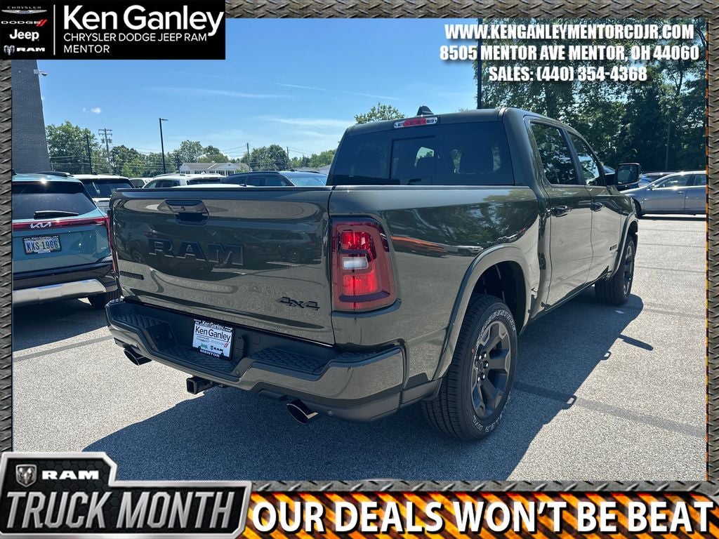 2026 RAM Ram 1500 RAM 1500 BIG HORN CREW CAB 4X4 5'7' BOX