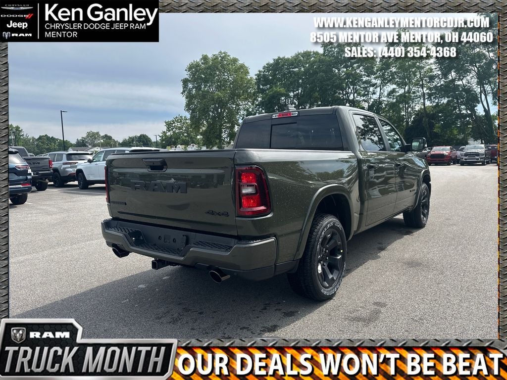 2026 RAM Ram 1500 RAM 1500 BIG HORN CREW CAB 4X4 5'7' BOX