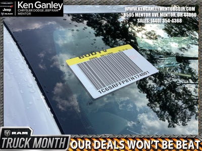 2026 RAM Ram 1500 RAM 1500 BIG HORN CREW CAB 4X4 5'7' BOX