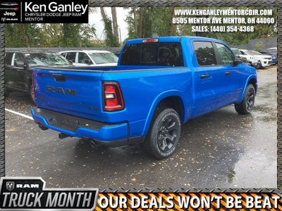 2026 RAM Ram 1500 RAM 1500 BIG HORN CREW CAB 4X4 5'7' BOX