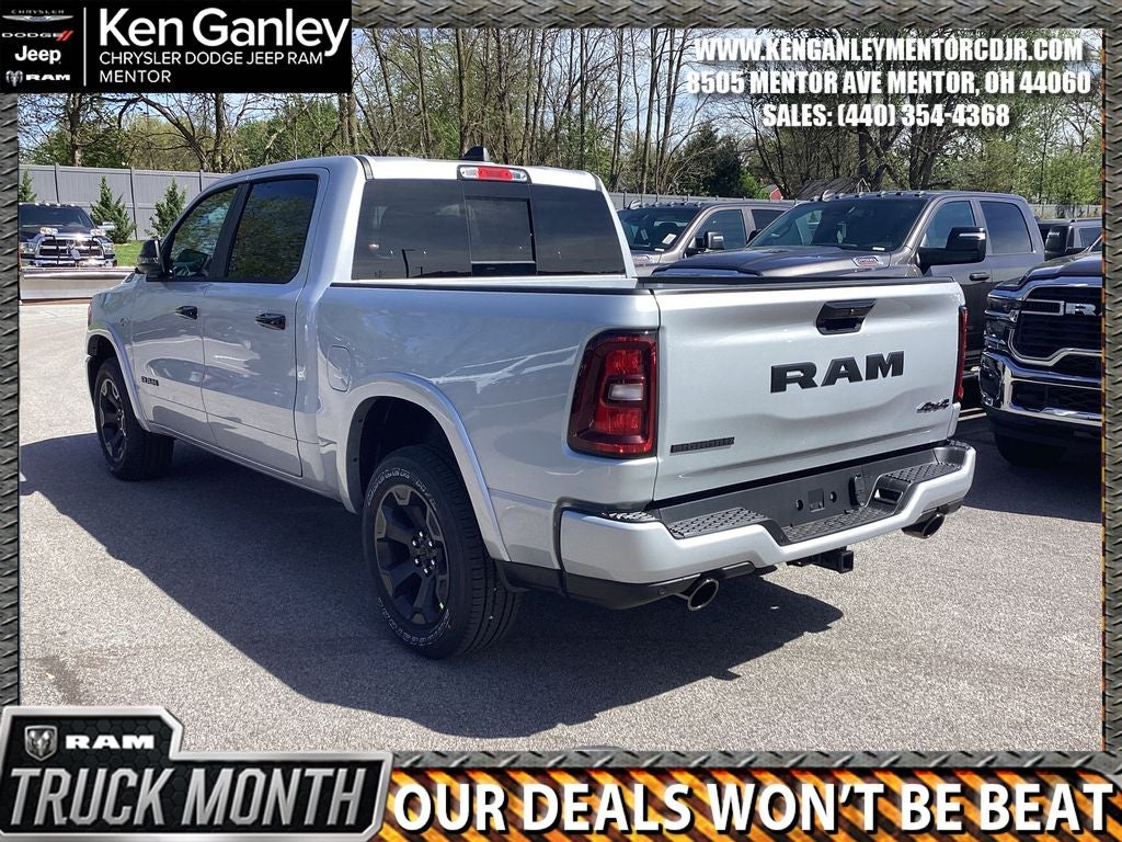 2026 RAM Ram 1500 RAM 1500 BIG HORN CREW CAB 4X4 5'7' BOX